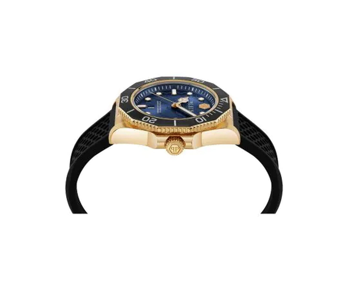 Philipp Plein Armbanduhr Unisex Aquastorm Gold Schwarz PW2GA0226