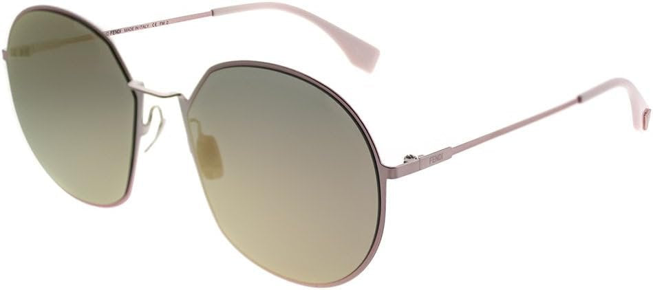 FENDI FF 0313/F/S DC Brille, PINK/GY GREY, 59 Frauen