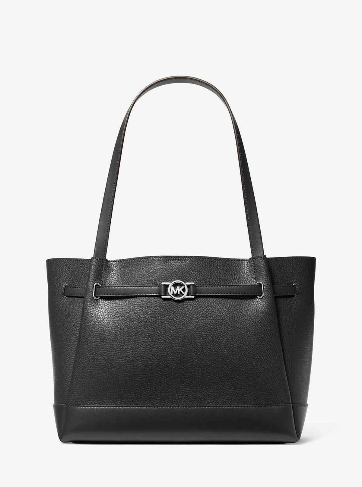 Michael Kors Tote Damen Reed Large Pebbled Leather Tote Schwarz 35F4S6RT3T-BLACK-OS