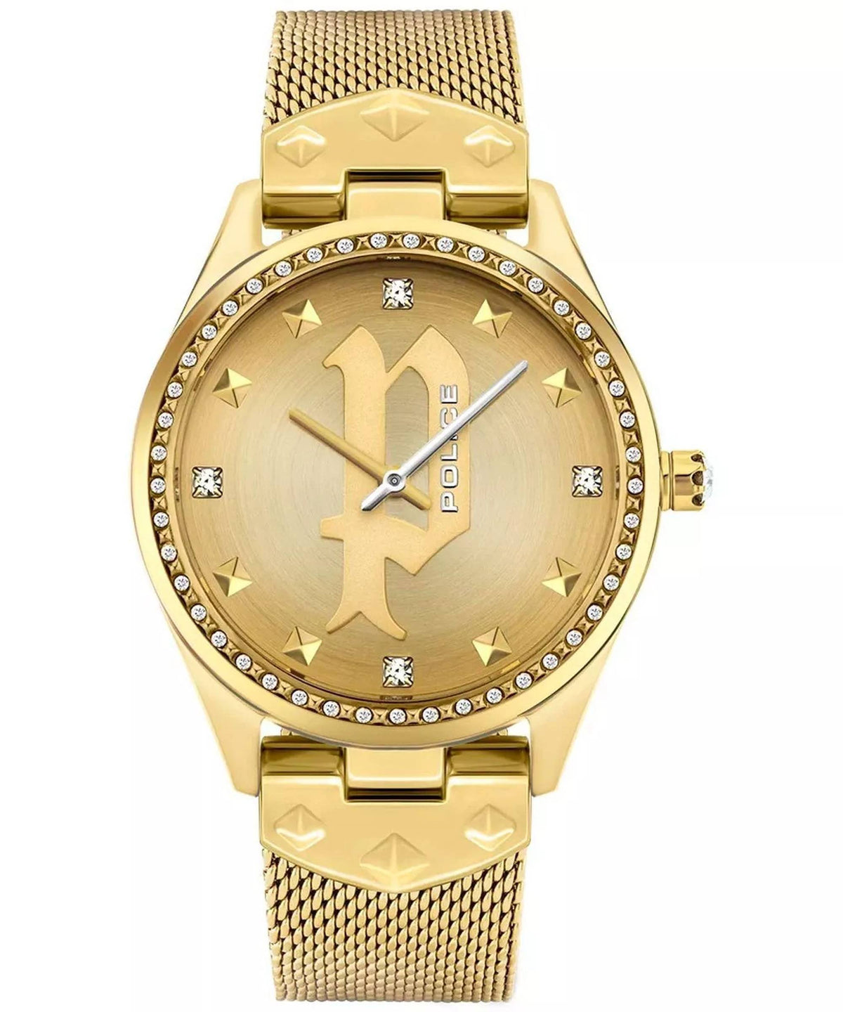 Police Armbanduhr Damen PONGUA Gold PL.16029MSG/22MM