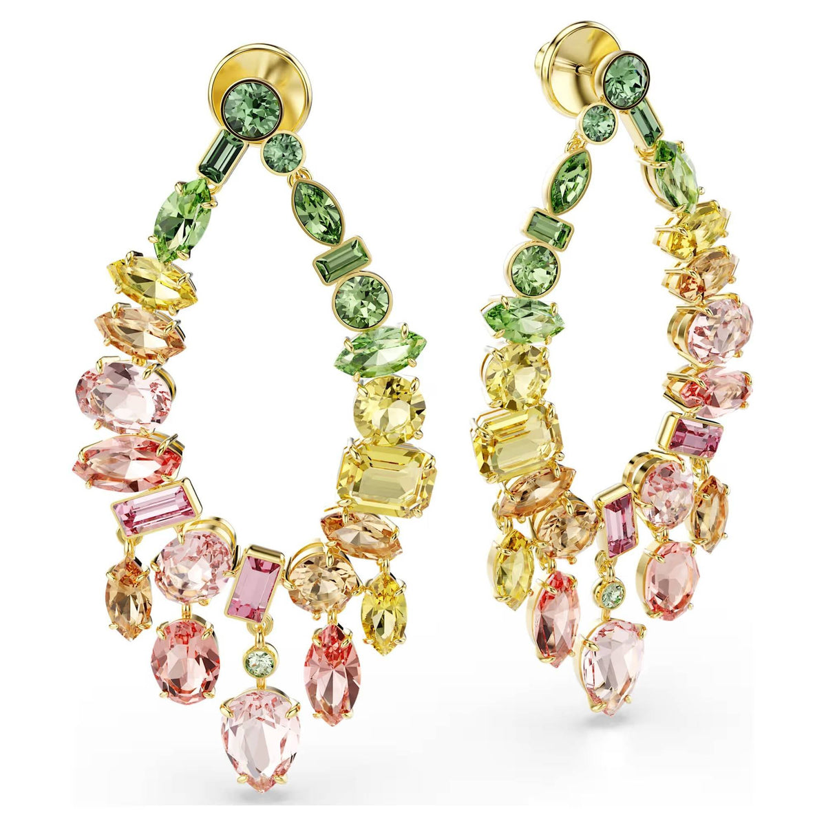 Swarovski Ohrringe Damen Gema Mehrfarbig Goldfarben 5737445