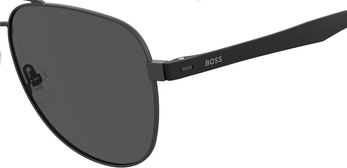 Hugo Boss BOSS 1077/S 003 MATTE BLACK 60/14/145 Herren Sonnenbrillen