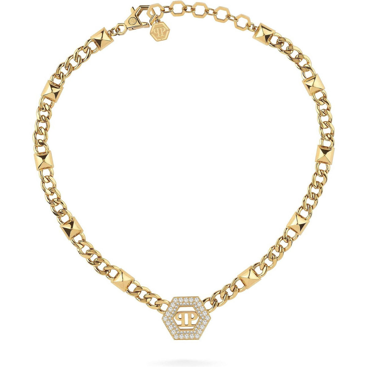 Philipp Plein Halskette Damen LEGACY Gold Edelstahl PJREA06NU