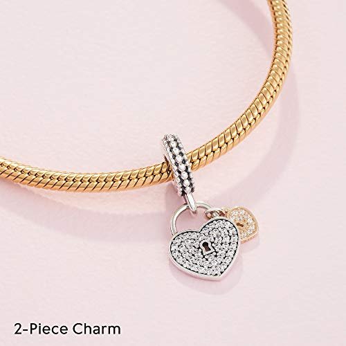 Pandora Damen-Bead Charms 925 Sterlingsilber 791807CZ
