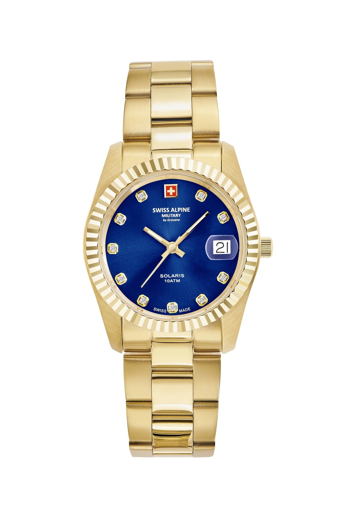 Swiss Alpine Military by Grovana 7716.1115 Solaris Ladies Ronda 515 H34 mm