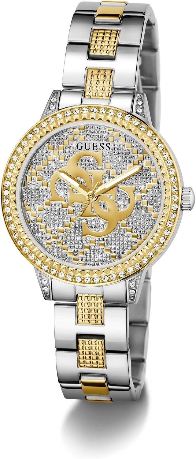 GUESS Analog Watch Damen Ladies 2-Tone Analog Watch Bicolor GW0944L3