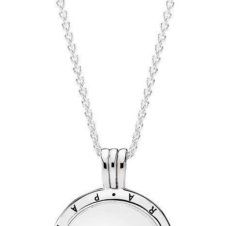 Pandora Halskette Damen Floating Locket Medaillon Silber 590529-60