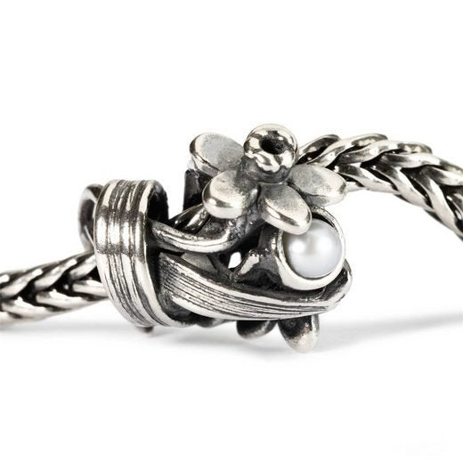 Trollbeads Damenanhänger Märzenbecher Bead Silber TAGBE-00029