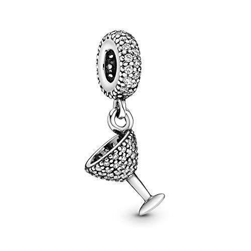 PANDORA Damen-Bead Ladies Cocktail-Night 925 Silber Zirkonia weiß - 791535CZ