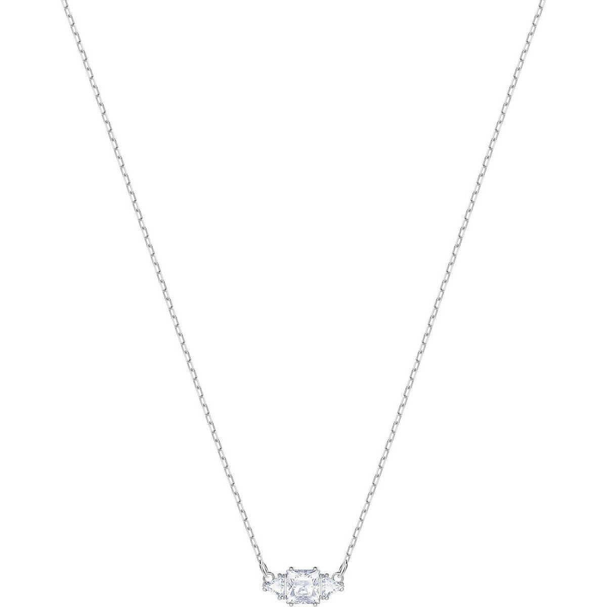 Swarovski Halskette Damen Attract Trilogy Weiß/Silber 5392924