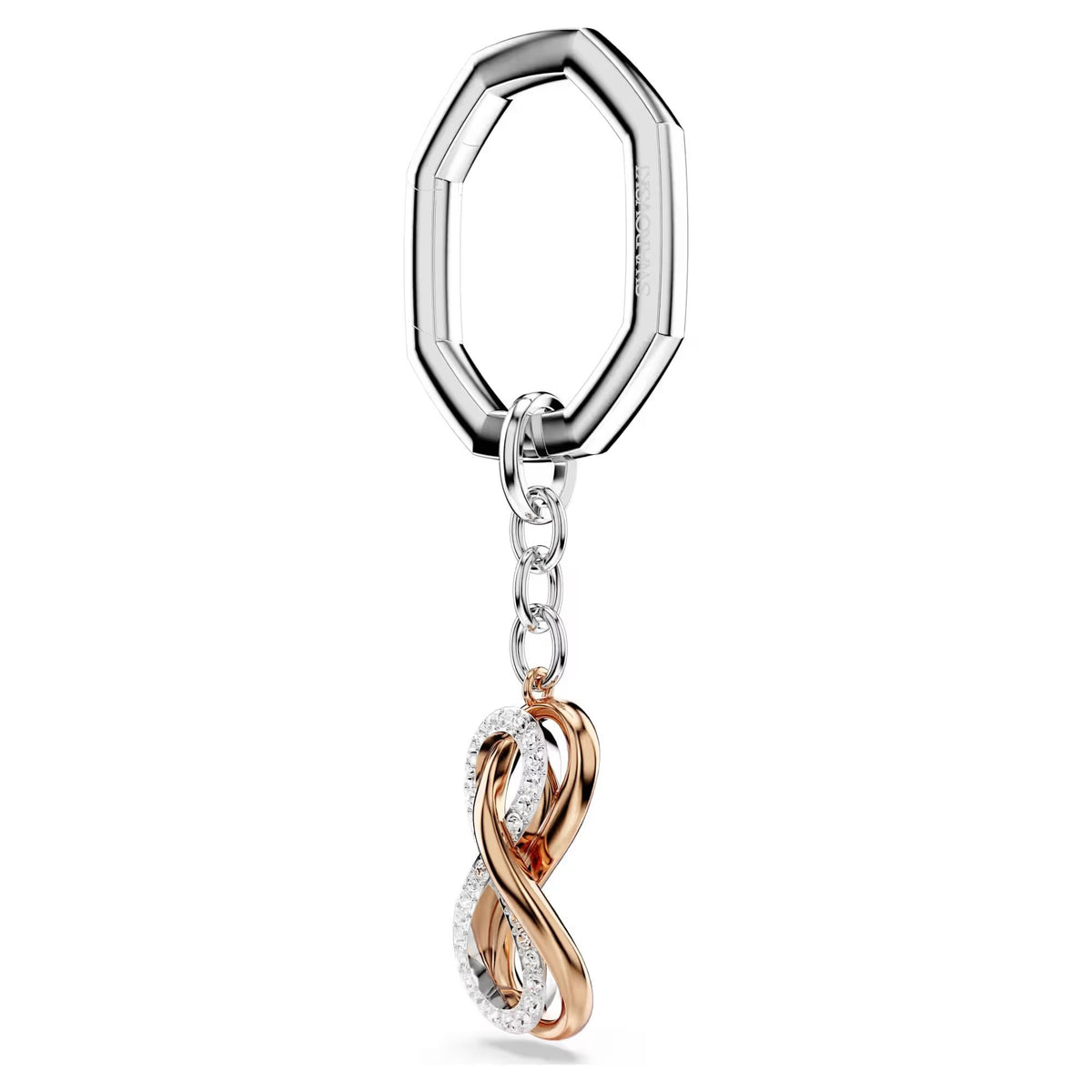Swarovski Schlüsselanhänger Infinity Weiß/Mixed-Metal Finish 5687996