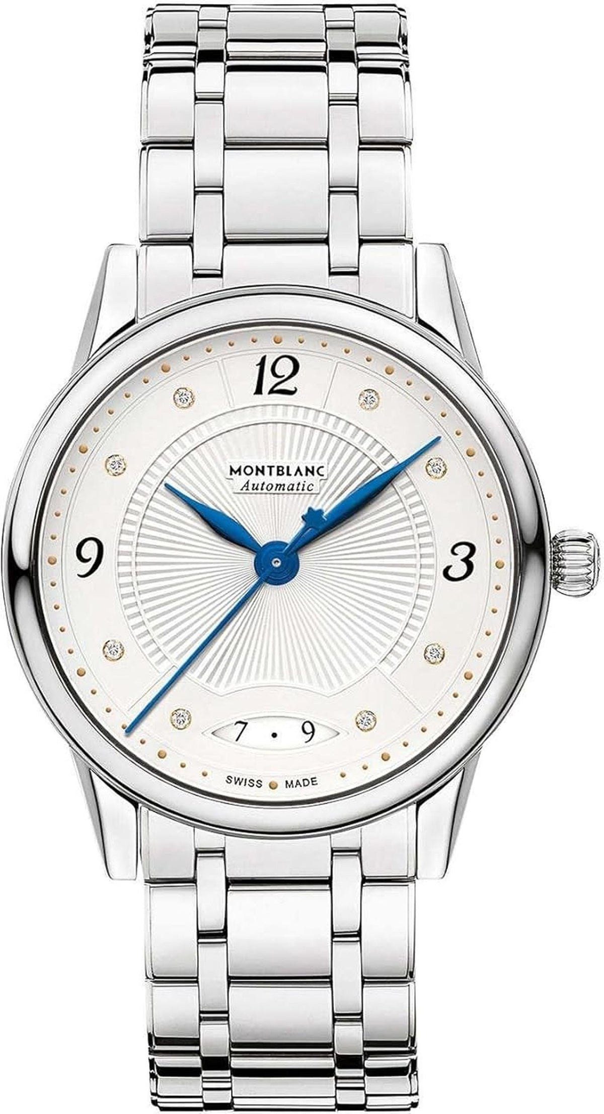 Montblanc Uhr Damen Boheme Automatic Date Silber MB114733
