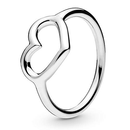 Pandora Damen-Partnerschaftsringe 925 Sterlingsilber mit '- Ringgröße 54 198613C00-54