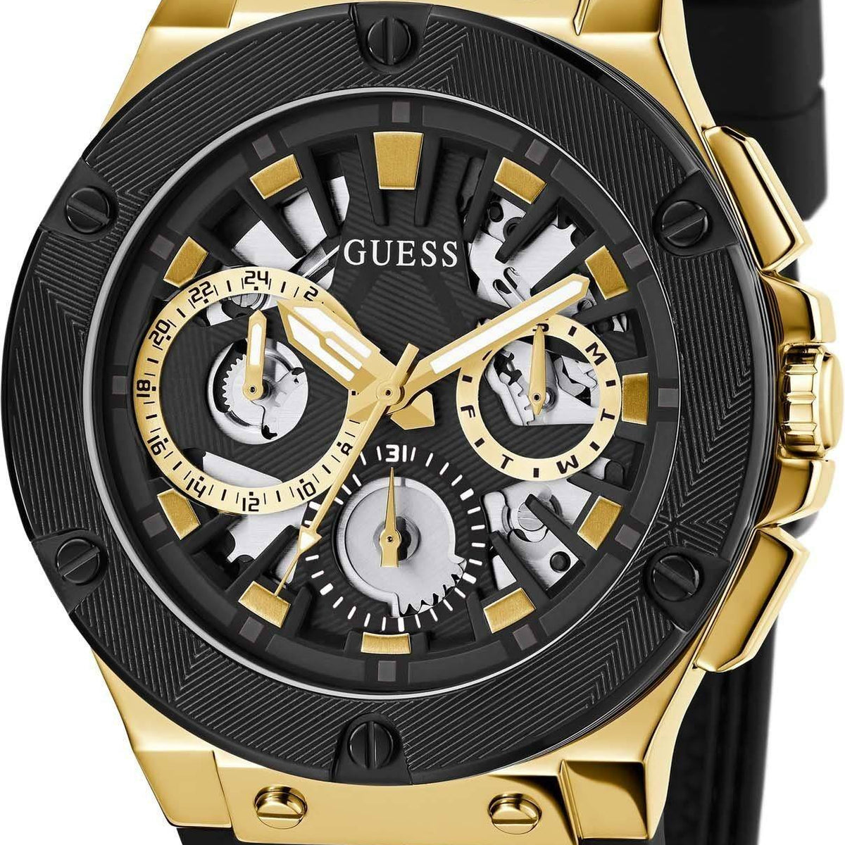 Guess Herren Armbanduhr Circuit 44 mm GW0487G5