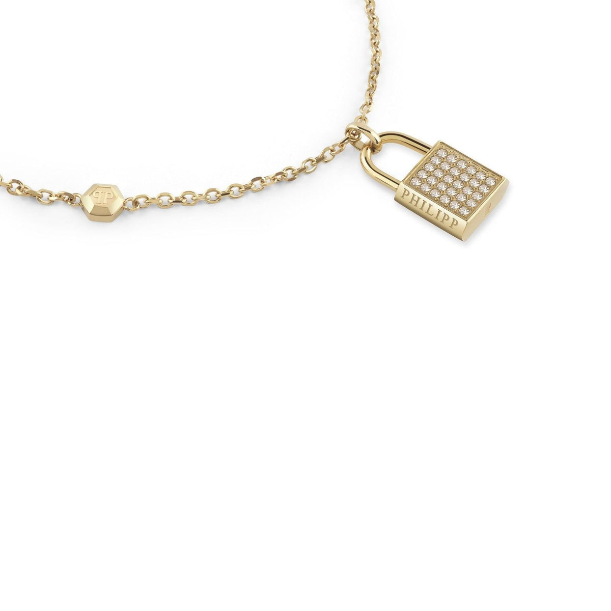 Philipp Plein Kette mit Anhänger Damen LADY VALENTINE Gold PJHGA19NU