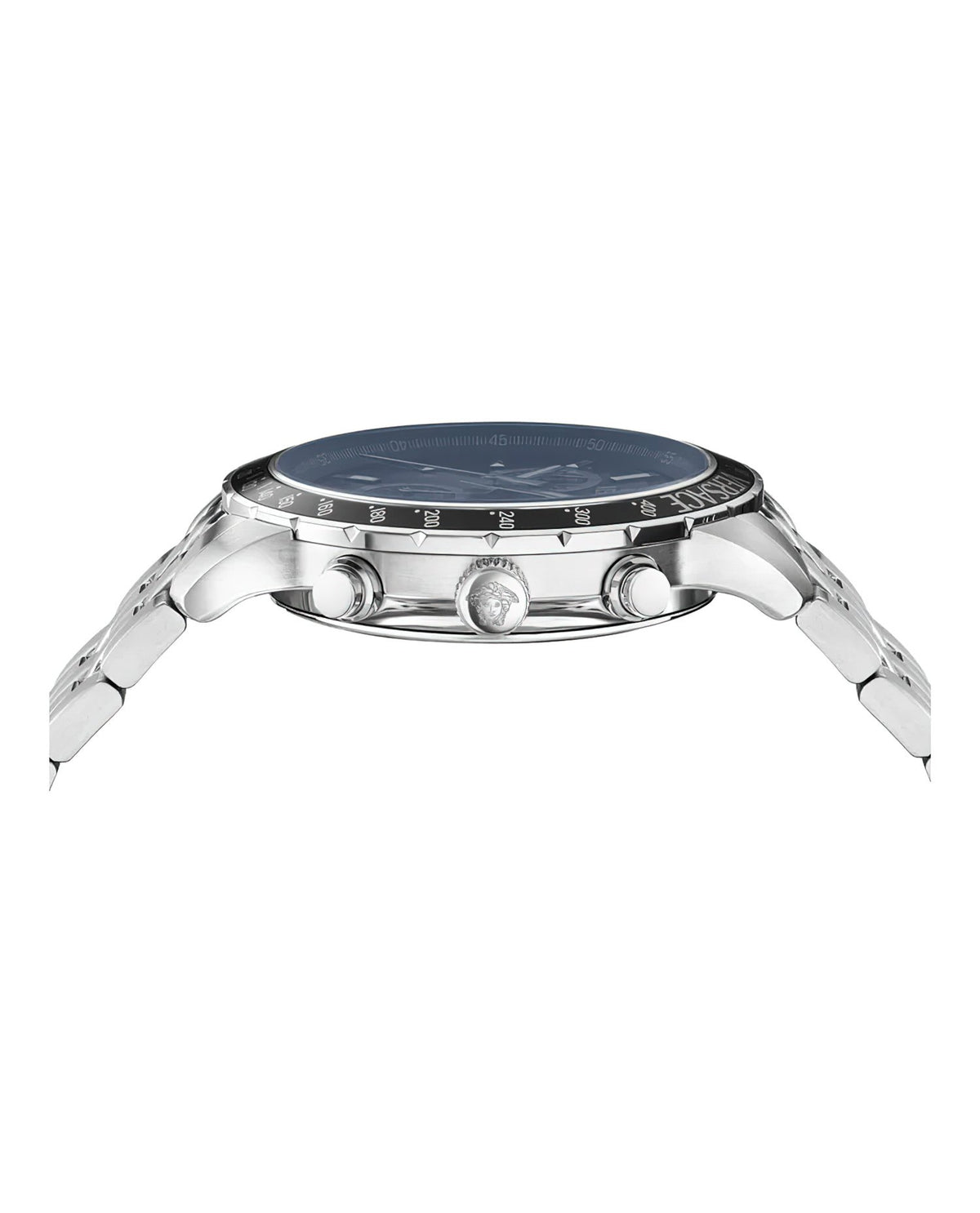 Versace Herren Armbanduhr VERSACE SPORT CHRONO VEZCA schwarz blau silberVEZCA0324