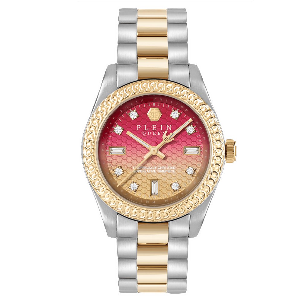 Philipp Plein Damenuhr Queen Supreme Bicolor Pink PW7FA0726