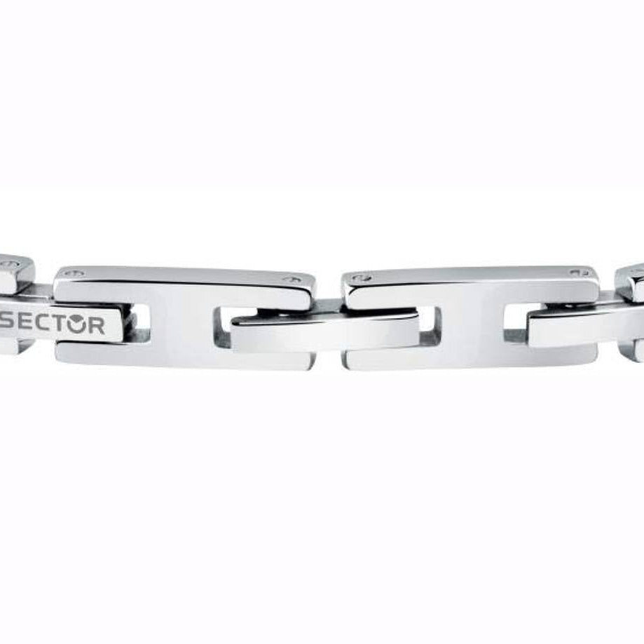 SECTOR Herren Armband CERAMIC BR. BLU CERAMIC & WIND ROSE 22CM