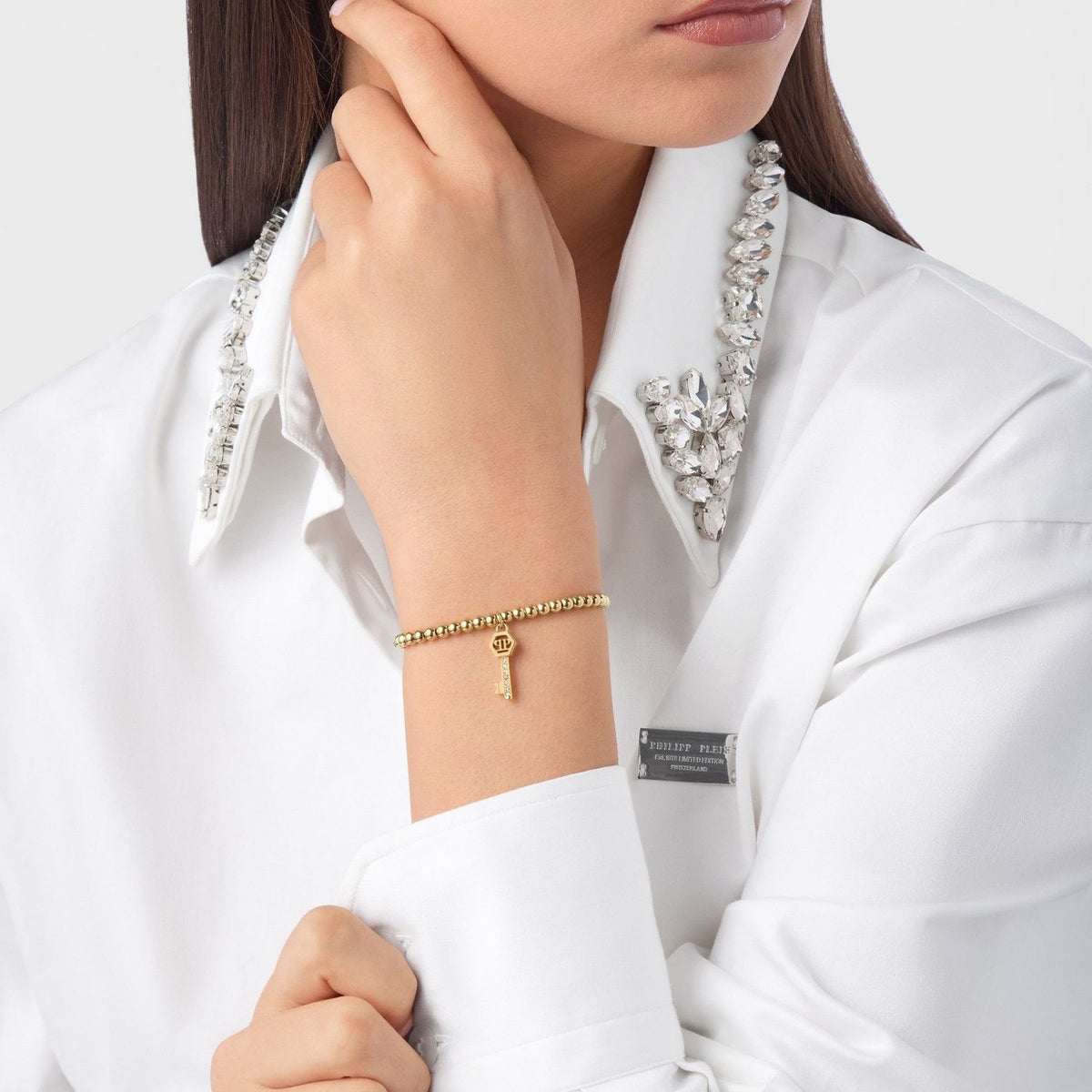 Philipp Plein Armband Damen LADY VALENTINE Gold PJHGA12BU