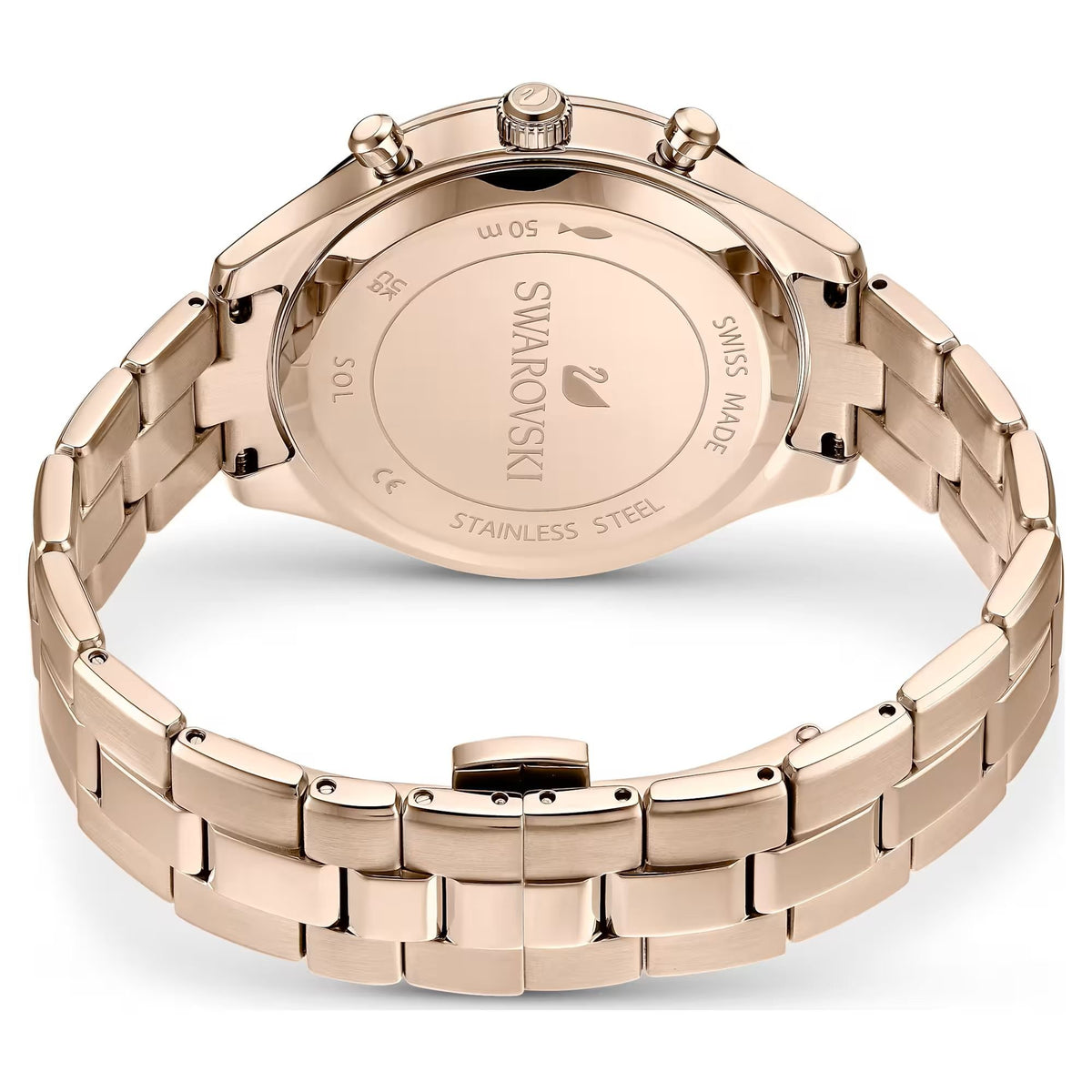 Swarovski Uhr Unisex Octea Lux Sport Chronograph 37 mm Gold‑Tone PVD 5610517