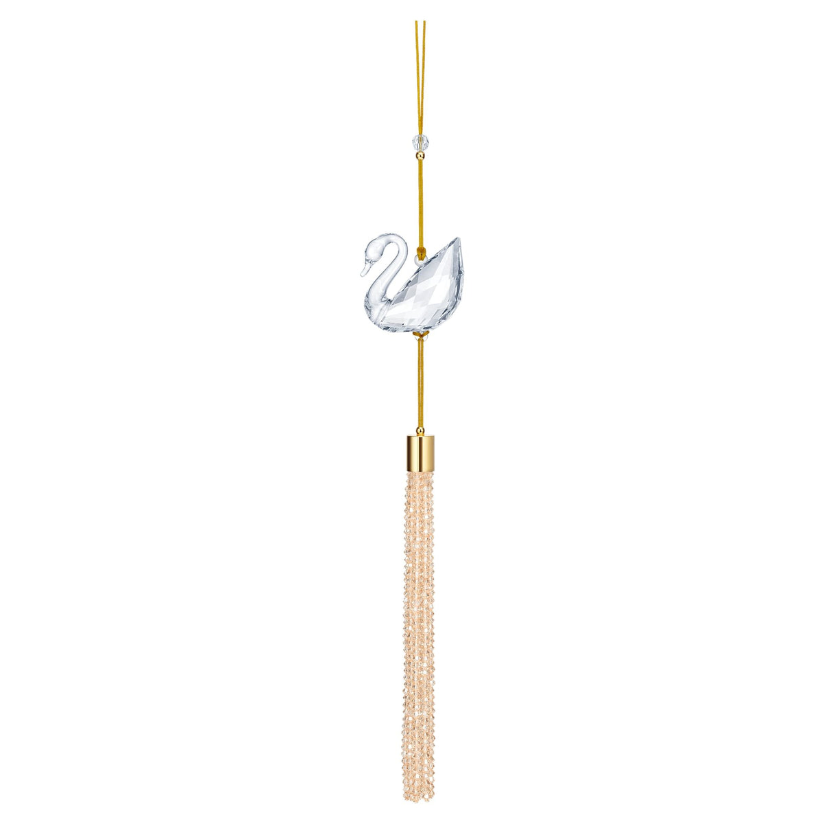 Swarovski Ornament Schwan Kristall Goldfarben 5443422