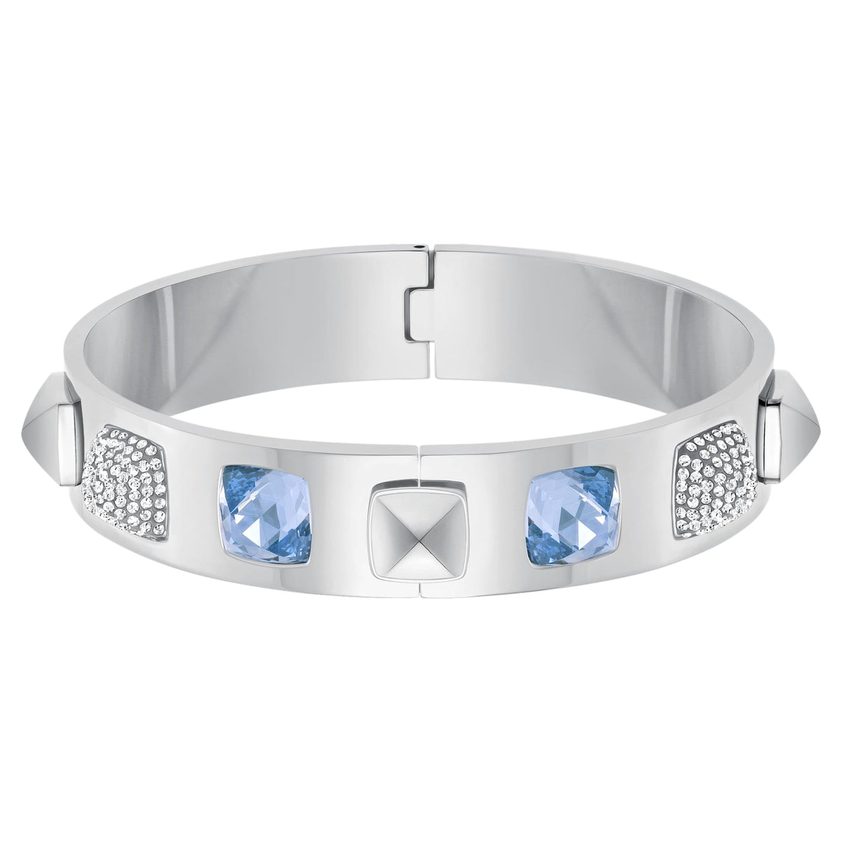 Swarovski Armreif Damen Glance Blau Silberfarben 5272075