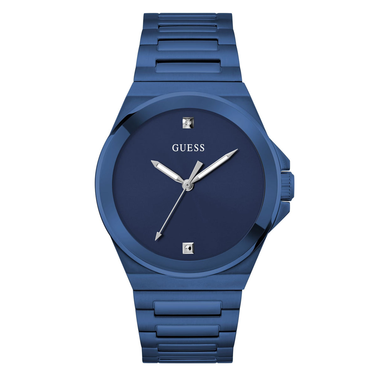 Guess Herren Armbanduhr VINYL GW0833G1 blau