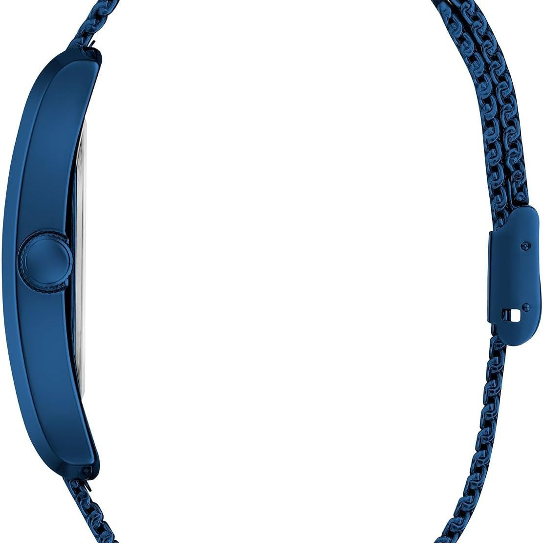 Guess Armbanduhr Herren Clyde Analog Blau GW0898G2