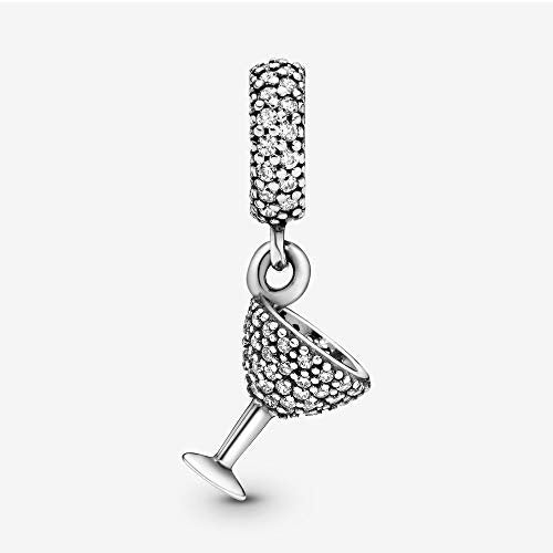 PANDORA Damen-Bead Ladies Cocktail-Night 925 Silber Zirkonia weiß - 791535CZ