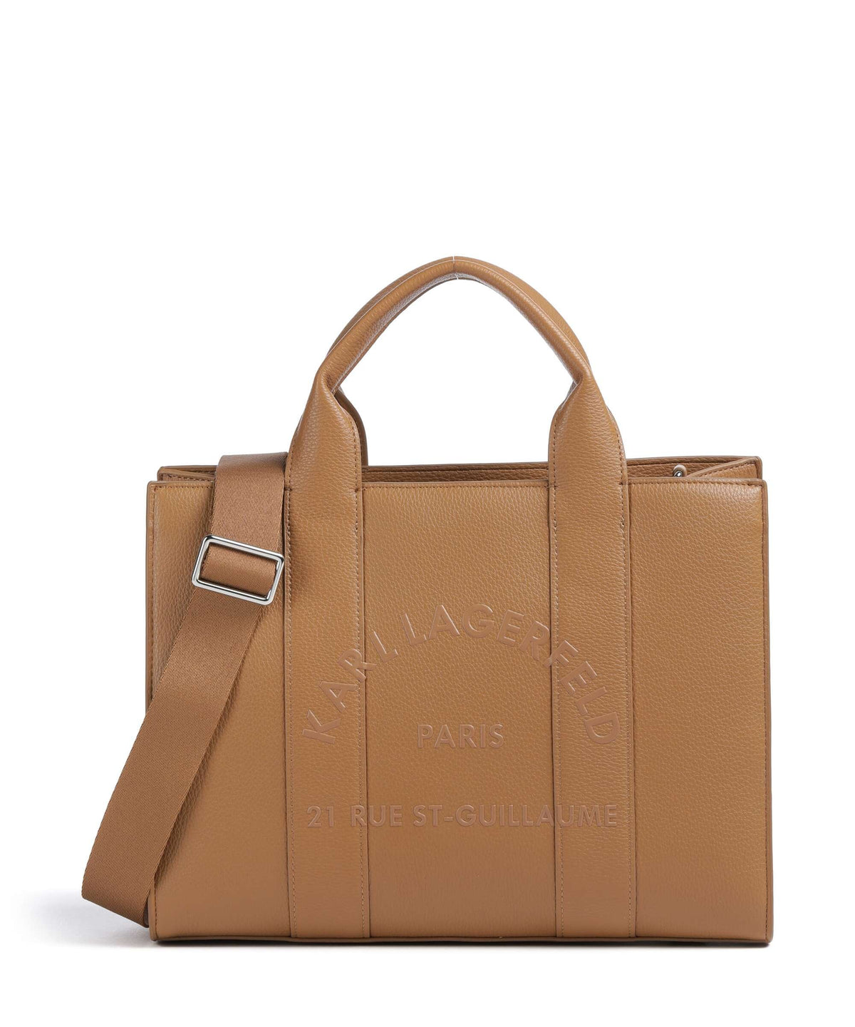 Karl Lagerfeld Handtasche Damen K Rue St Guillaume Medium Caramel Braun A4W30264 1XV