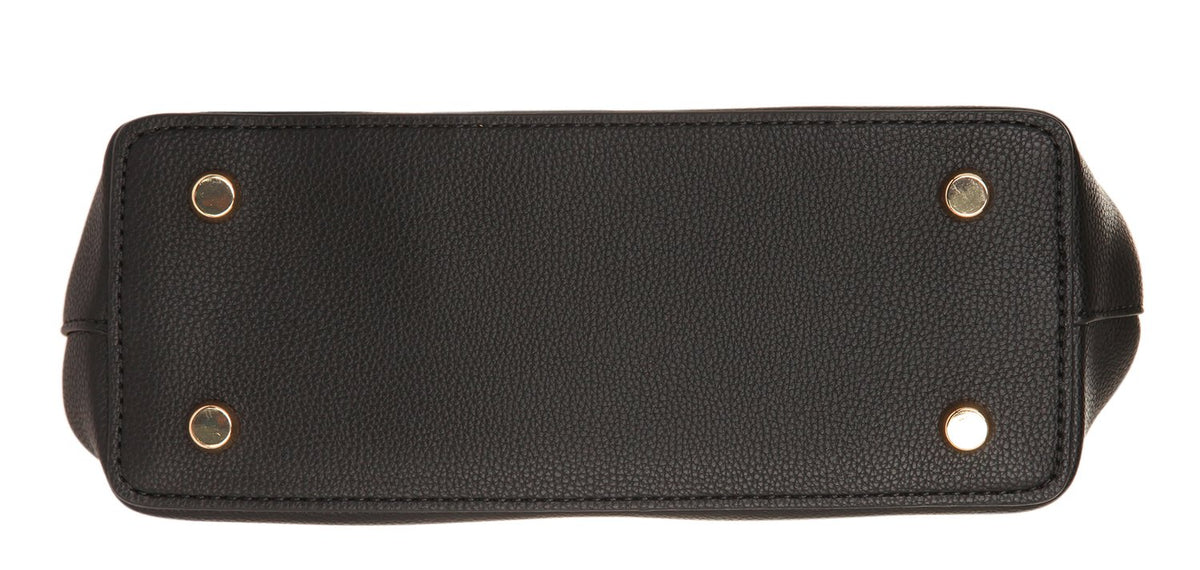 House of Louisa Damen Umhängetasche schwarz/braun LOU1001-BK