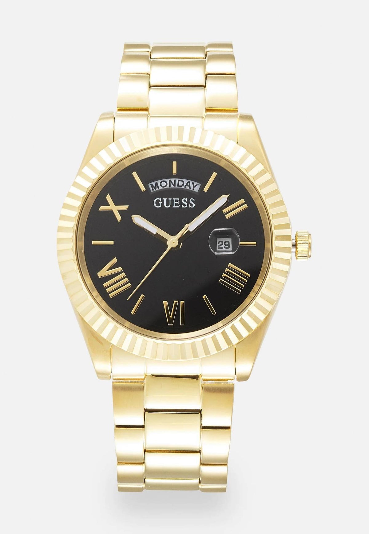Guess Herrenuhr Connoisseur Edelstahl Farbe Gold GW0265G3