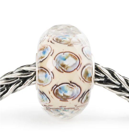 Trollbeads Perlen der Güte Bead Beige TGLBE-30137
