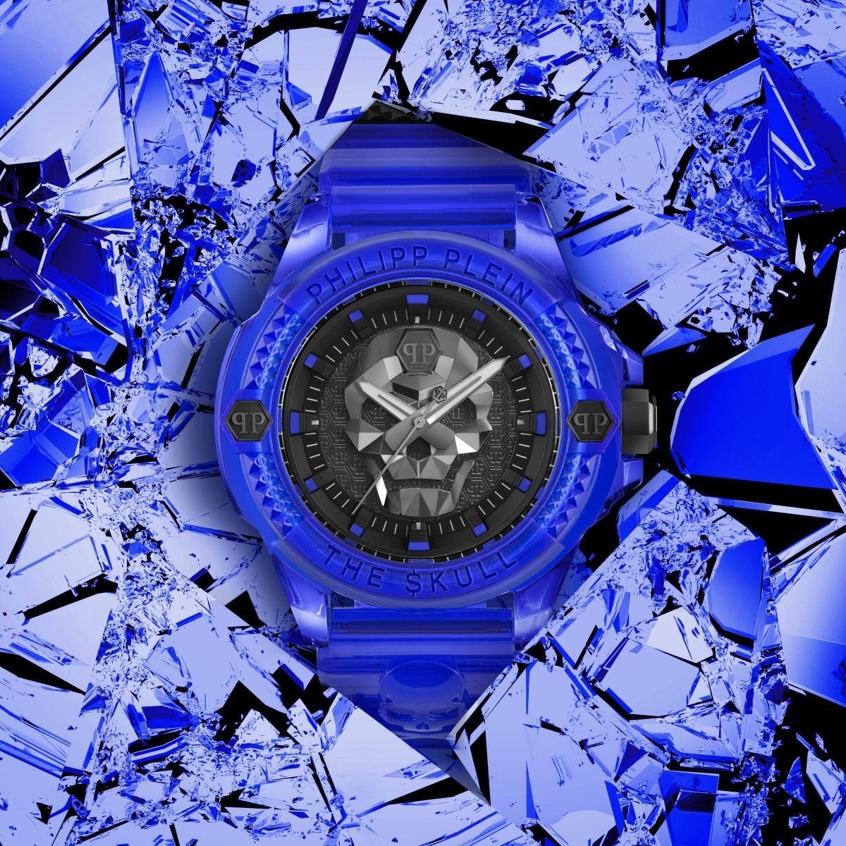 Philipp Plein Herrenuhr The $kull Scuba Duba Edition