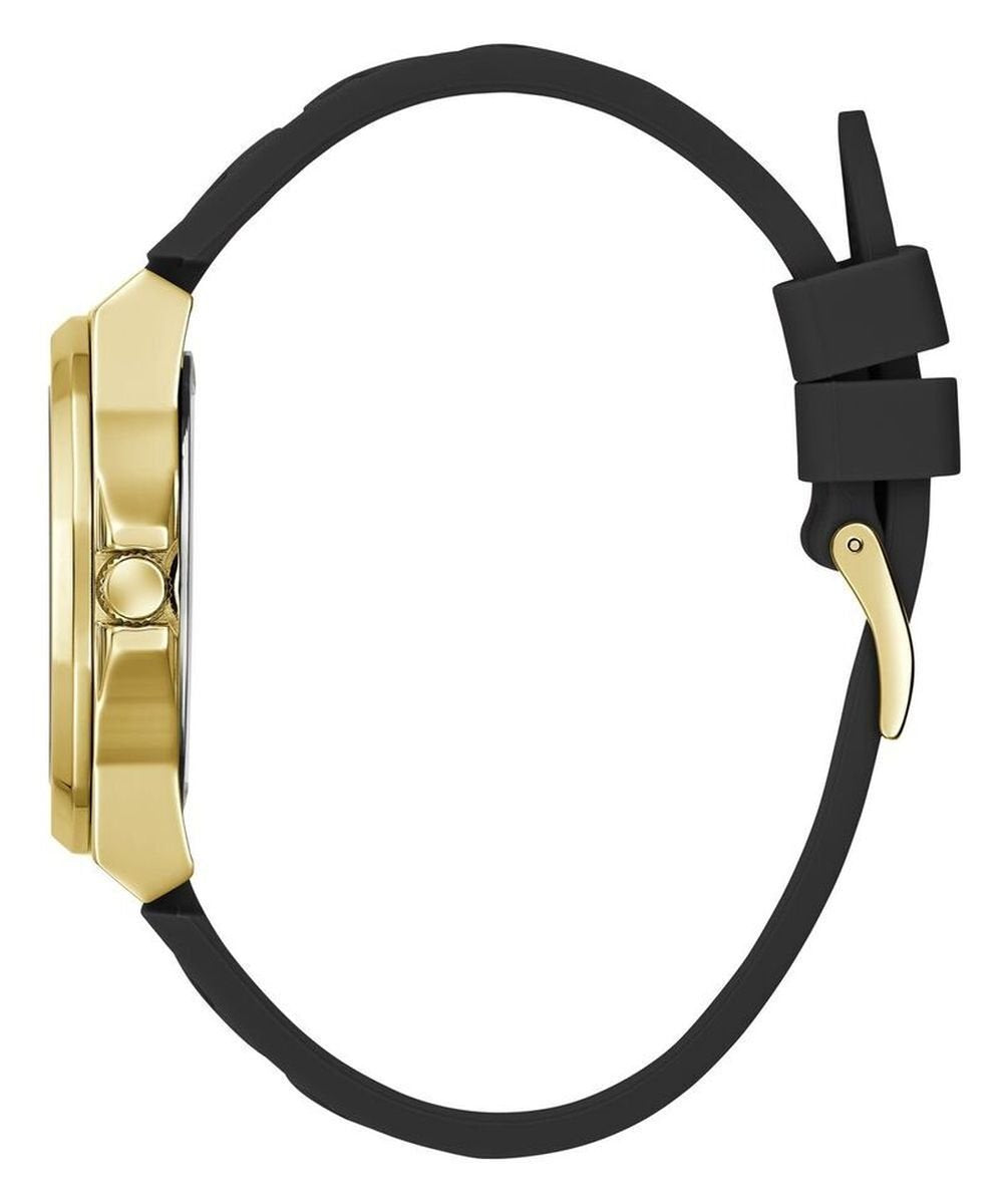 Guess Damen Armbanduhr Corset schwarz, gold 38 mm GW0599L2