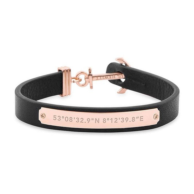 PAUL HEWITT Lederarmband Signum Black PH-FSC-R-B