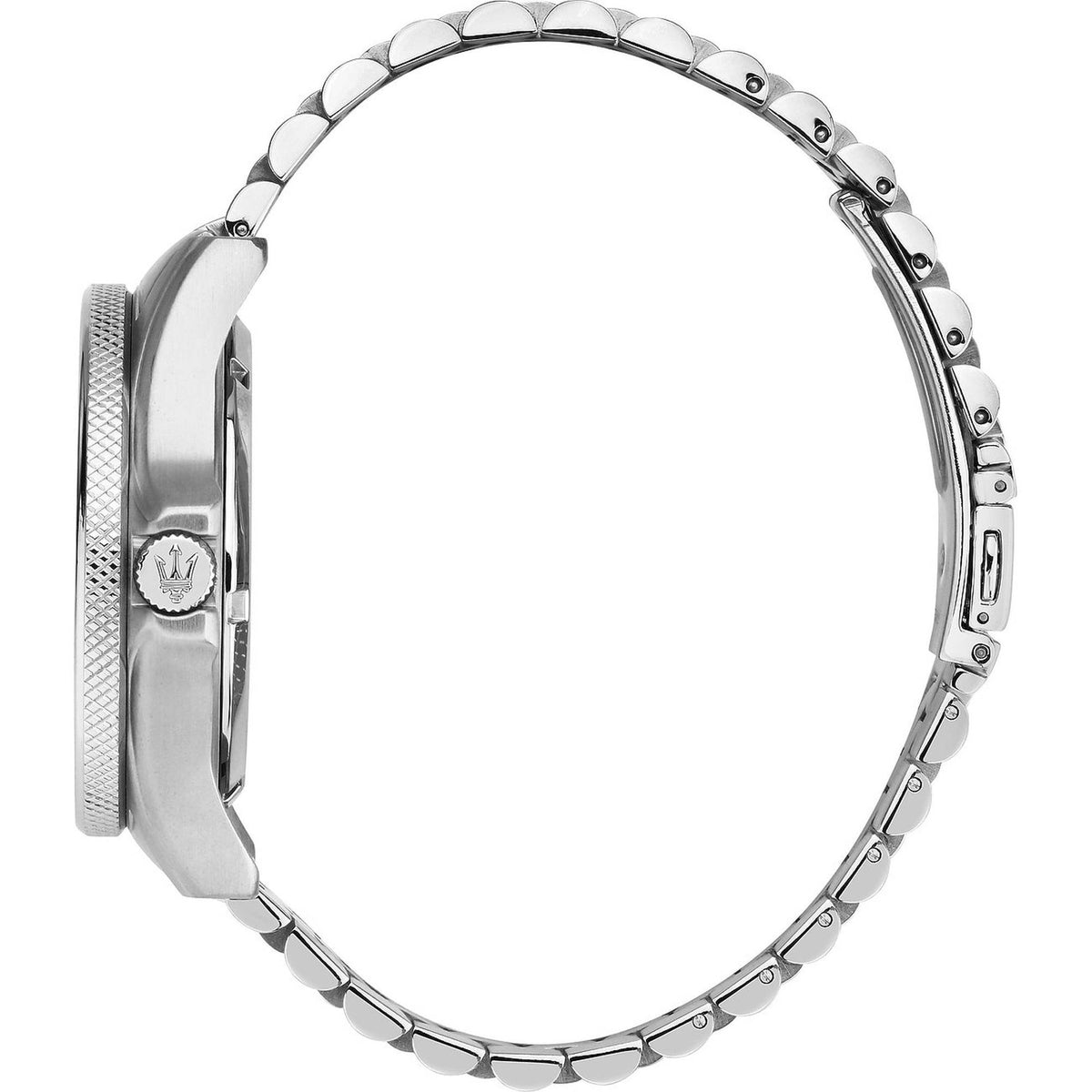Maserati Automatikuhr Sfida Herren Uhr Silber Blau R8823140011