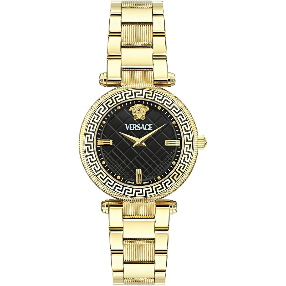 Versace Armbanduhr Damen Reve VE8B00624 Gold/Schwarz