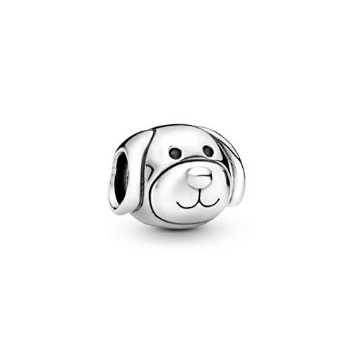 PANDORA Treuer Hund Charm Sterling-Silber 10 x 10,7 x 12 mm (T/H/B)