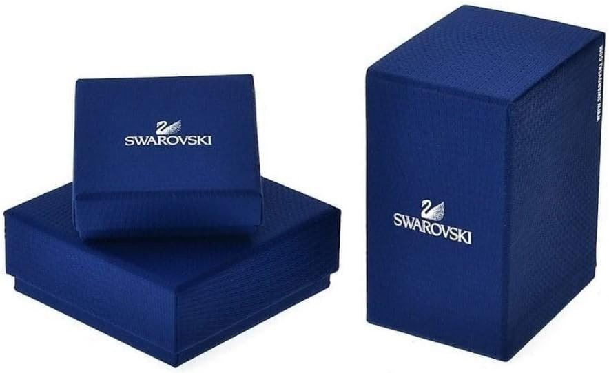 Swarovski Halskette Damen Naughty Y Roségold Schwarz 5495299