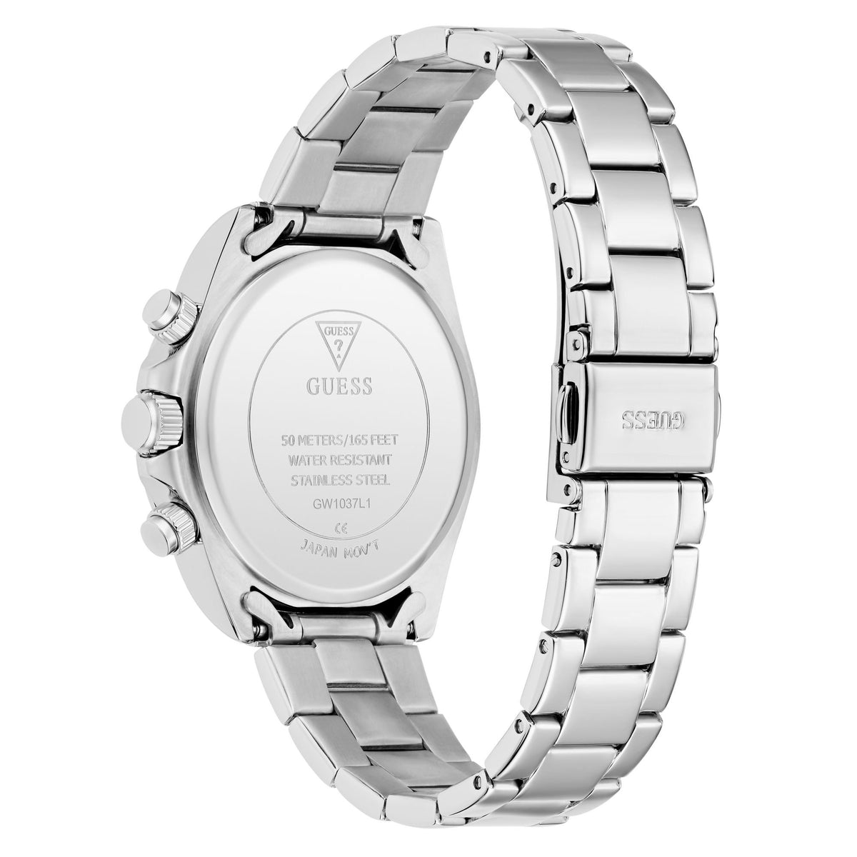 GUESS Damenuhr VICTORIA Silberfarben Silber GW1037L1