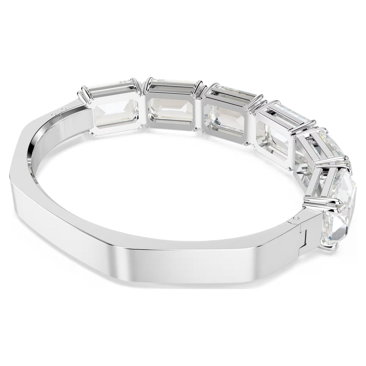 Swarovski Armband Unisex Millenia Bangle Octagon Cut weiß rhodiniert 5696321