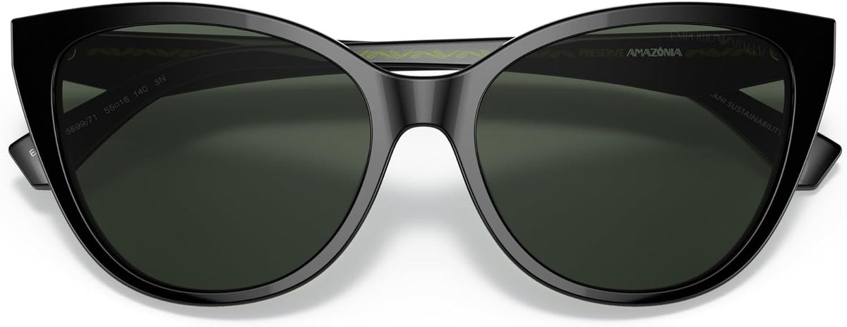 Emporio Armani 0EA4162 Sonnenbrille, mehrfarbig, 55 für Herren, Mehrfarbig