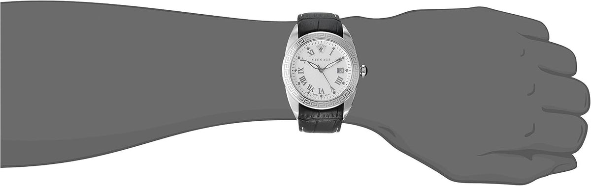 Versace Armbanduhr Herren V Sport Quartz V Sport II Silber VFE110015