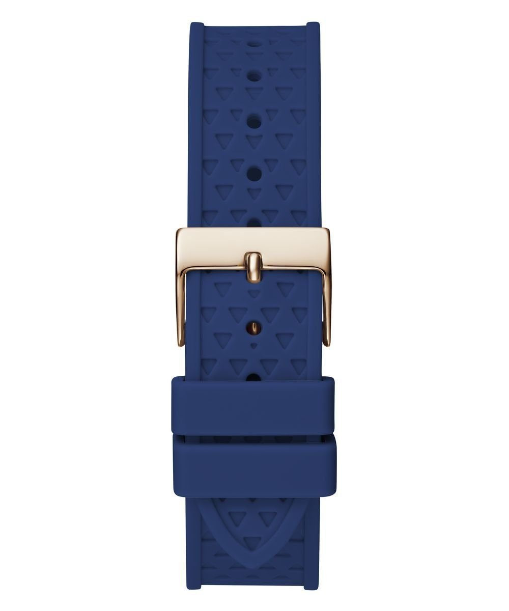 Guess Damen Armbanduhr ZEST Multifunktion blau, roségold 39 mm GW0694L4