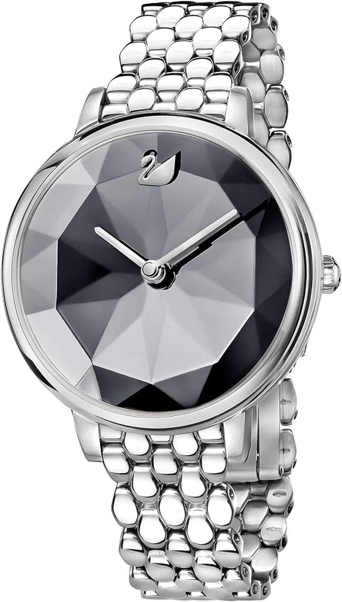 Swarovski Armbanduhr Damen Crystal Night Silber Schwarz 5416020