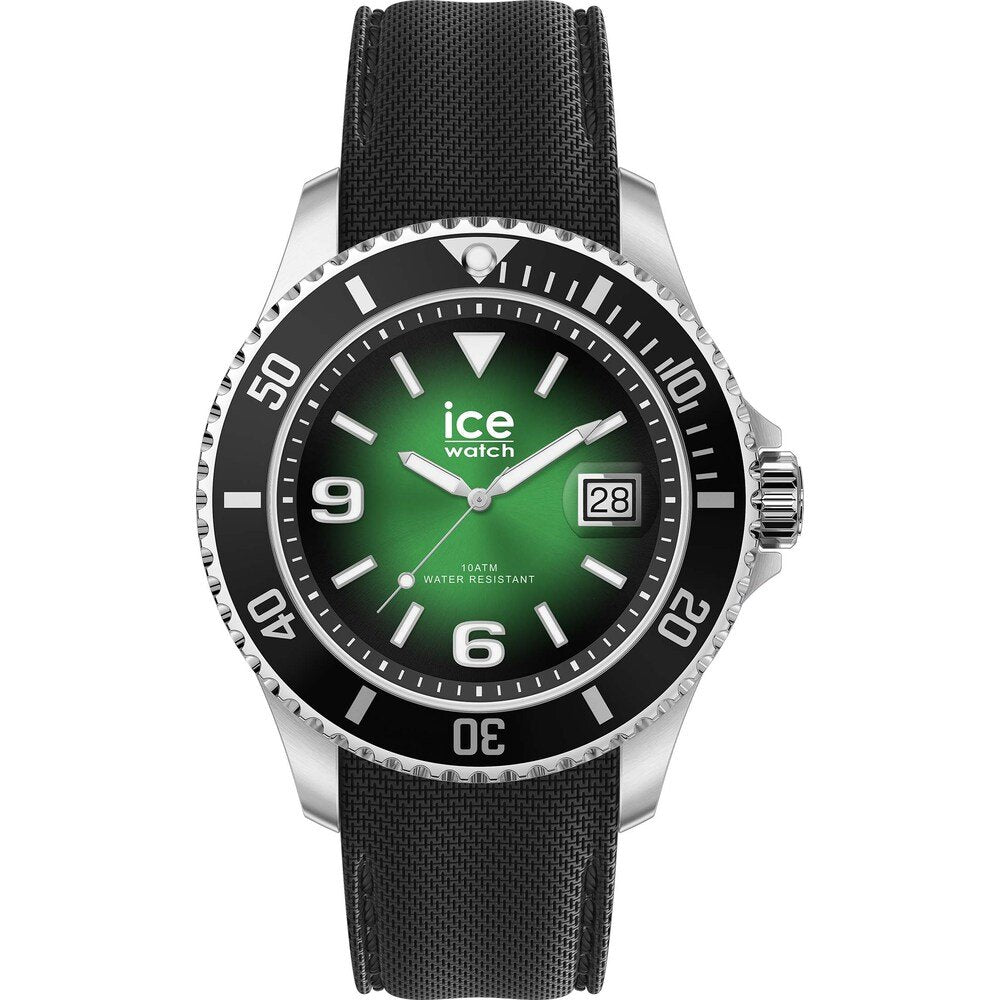Ice-Watch Armbanduhr ICE steel - Deep green - Large - 3H 020343