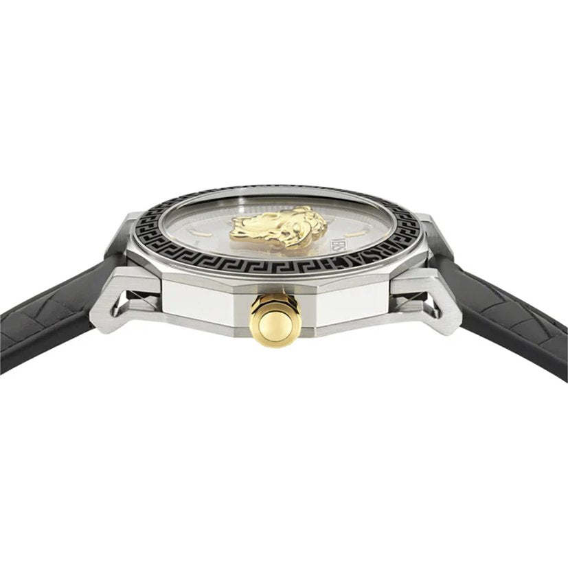 Versace Armbanduhr Unisex Medusa Deco Gent VE9I00124 Silber/Schwarz