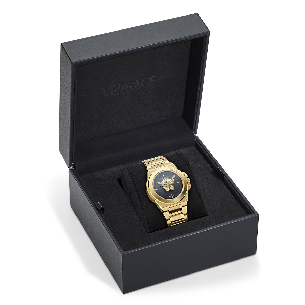 Versace Uhr Damen Hera VE8D00624 Gold Schwarz