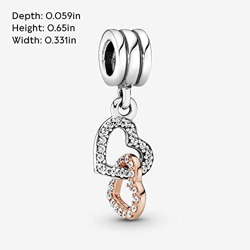 PANDORA Damen -Bead Charms 925_Sterling_Silber zirkonia 792068CZ